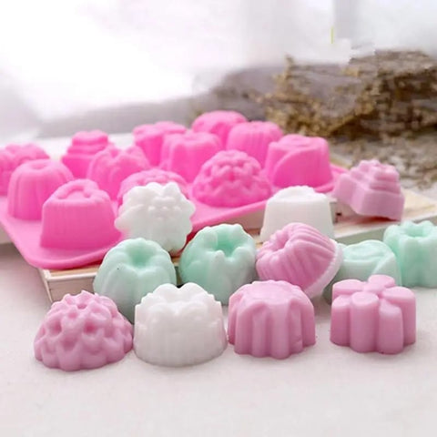 CHOCOLATE SILICON Flower Shape Silicone Mold for Cake Crafting