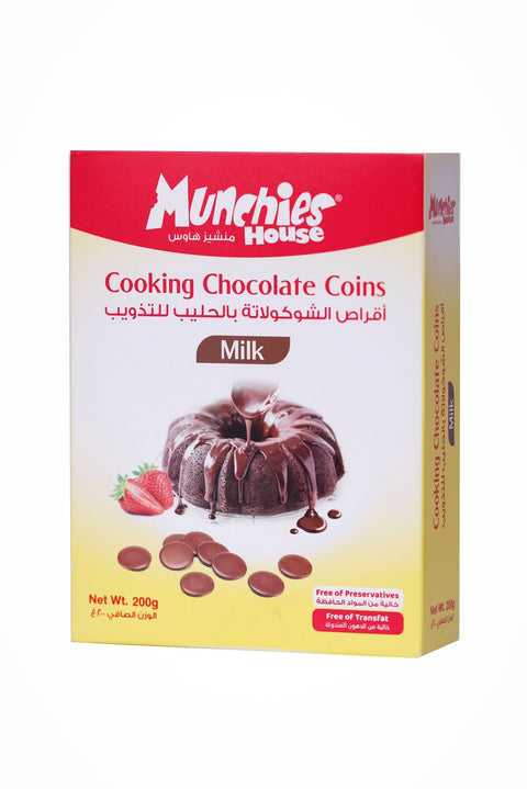 Coins Milk Chocolate for Baking and Confections