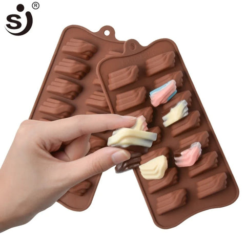 Silicone Molds Chocolate SJ 3D Jelly Pudding Baking DIY