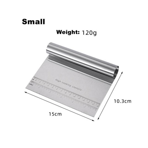 Stainless Steel Cake Scraper and Cutter