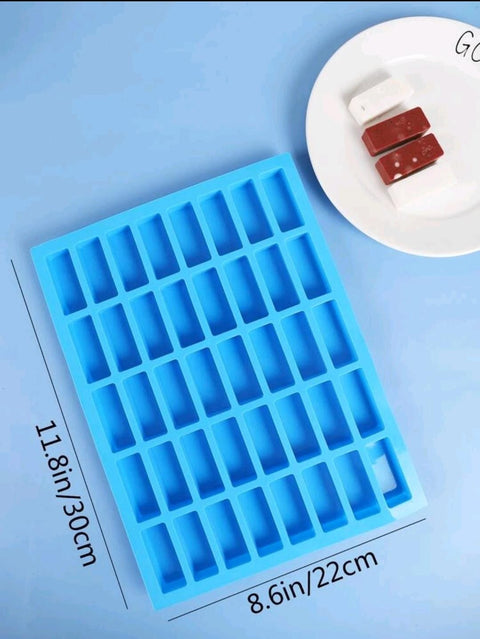 Rectangle Design Chocolate Silicone Mold for Baking