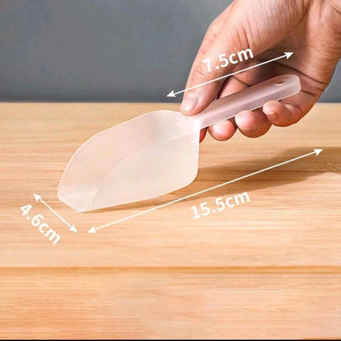 Plastic Shovel (With Hanging Hole), Multi-Function Shovel for Supermarket Grain Tea Seed Flour and Home Use, 3pcs