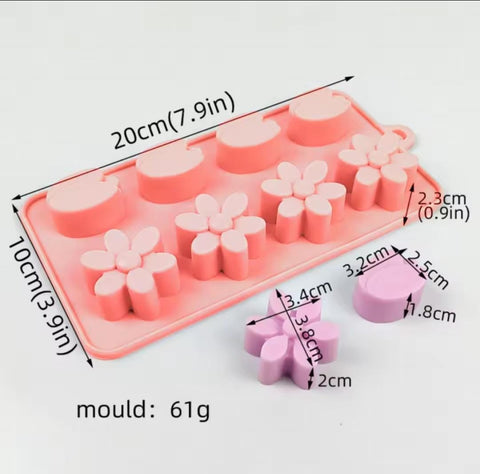 Silicone Tulip Flower Chocolate & Jelly Mold by Munchies House