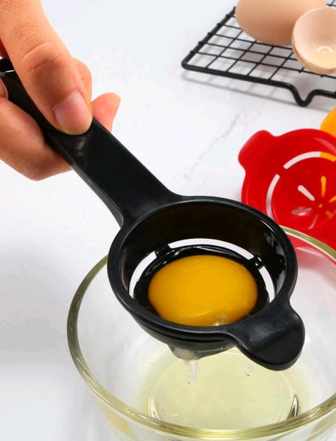 Egg Separator Plastic Egg Yolk White Sifting Filter