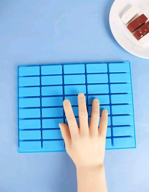 Rectangle Design Chocolate Silicone Mold for Baking