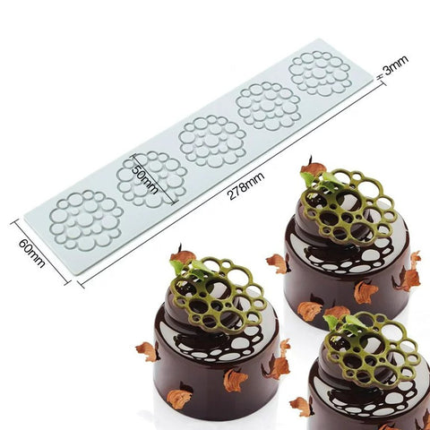 5 Cavity Silicone Mat Flower