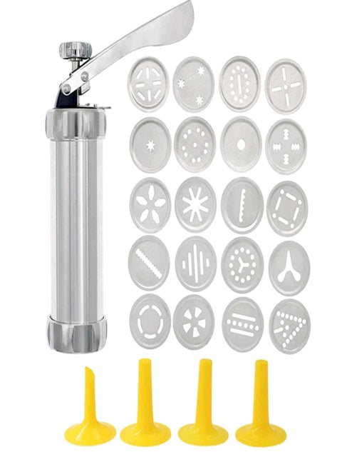 Cookie Biscuit Press Kit Including 20 Biscuit Molds
