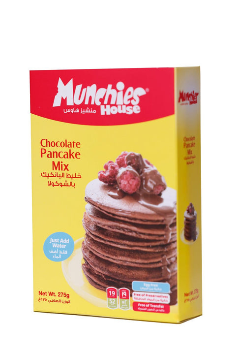 Chocolate Pancake Mix—Easy, Egg-Free Preparation for Delicious Breakfasts