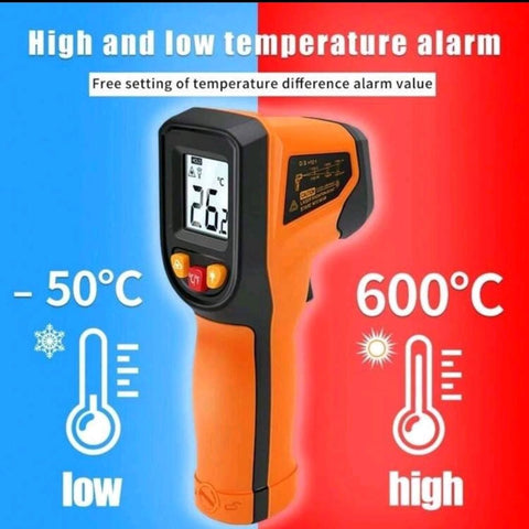 Infrared Thermometer,Digital Temerature Gun Laser,Car Surface Measurement T 400