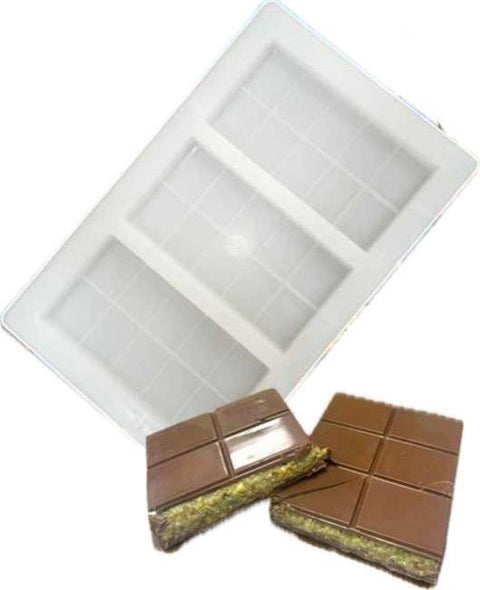 Polycarbonate Chocolate Molds Dubai Trend x 3