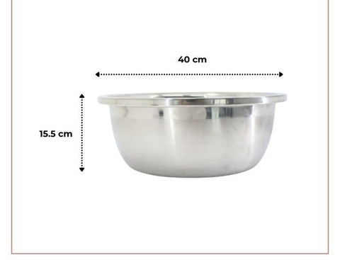 Stainless Steel Mixing Bowls Set for Kitchen and Food Storage