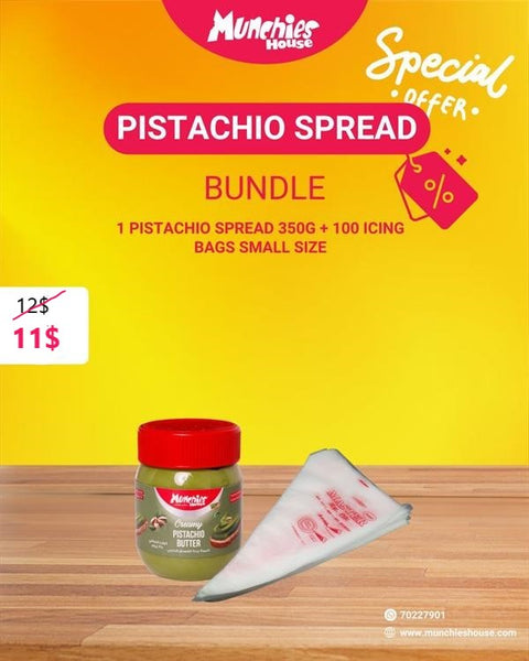 Pistachio Spread Bundle - Pure Pistachio Taste, Guilt-Free Indulgence