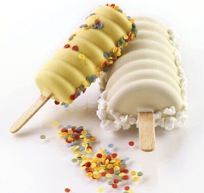 Silicone Ice Cream Zigzag Mold Quick Release