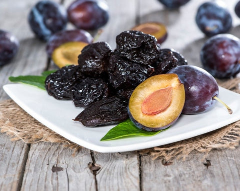 Dried Plums, Healthy Snack, Low Glycemic Index