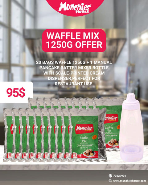 Waffle Mix : Quick & Easy Breakfast - Egg-Free, Just Add Water