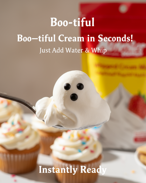 Whipped Cream Powder Vanilla – Just Add Water for Instant Delight