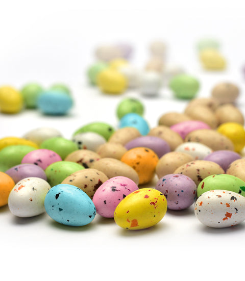 Crunchy Choco Eggs - Colorful Chocolate-Coated Treats
