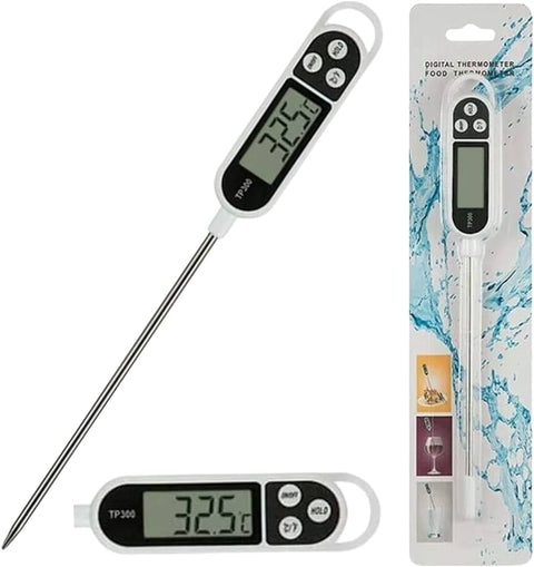 Digital Probe Thermometer for Accurate Food Temperature Reading