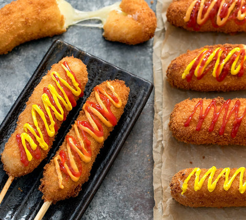 Hotdog Waffle Maker, Unique Corn Dog Design, Easy-to-Use