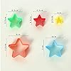 Star-Shaped Plastic Cutter Set (5 PCS) for Baking