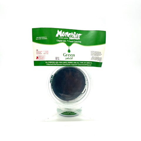 Gel Food Coloring Green - Vibrant, Easy-Blend for Baking
