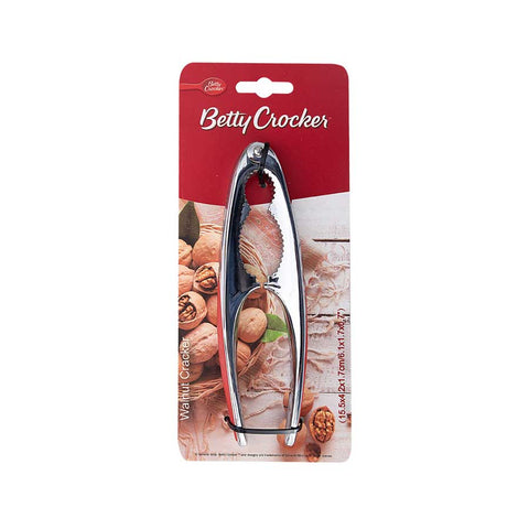 Betty Crocker Stainless Steel Walnut Cracker - Durable Kitchen Tool