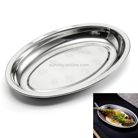 Stainless Steel Oval Platter - Serving Platters for Entertaining