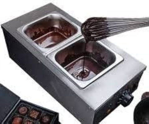 Bain Marie Chocolate Melter with 2 Containers, Ideal for Dessert Enthusiasts