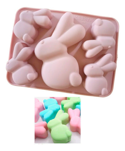 Easter Silicone Mold for Chocolate Crafting - Rabbit