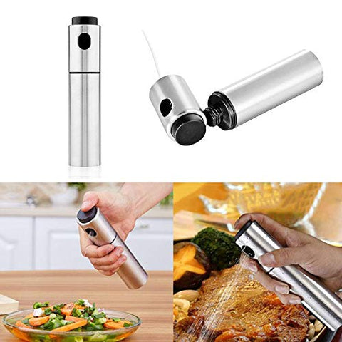 Stainless Steel Oil Spray Bottle – 100ml