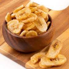 DRIED BANANA CHIPS, Nutritious Snack, High in Vitamins,