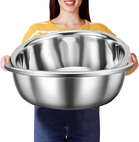 Stainless Steel Mixing Bowls Set for Kitchen and Food Storage