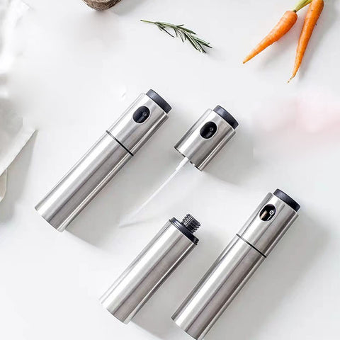 Stainless Steel Oil Spray Bottle – 100ml