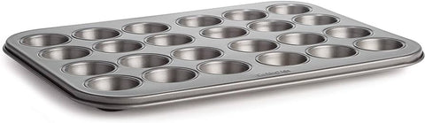 Cooking Light Mini Muffin Pan 24-Cup, Non-Stick, Easy to Clean