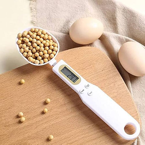 1pc Accu-Measure Digital Kitchen Scale Spoon - LCD Display, 0.1g-500g Precision