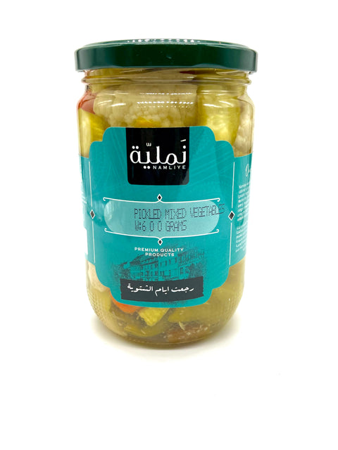 Pickled Mixed Vegetables - Namliye, Flavorful & Crunchy