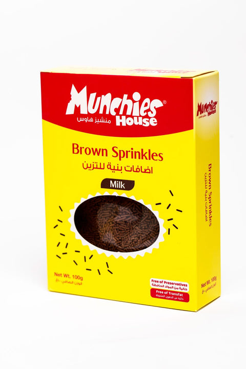 Milk Chocolate Sprinkles for Desserts and Baking,