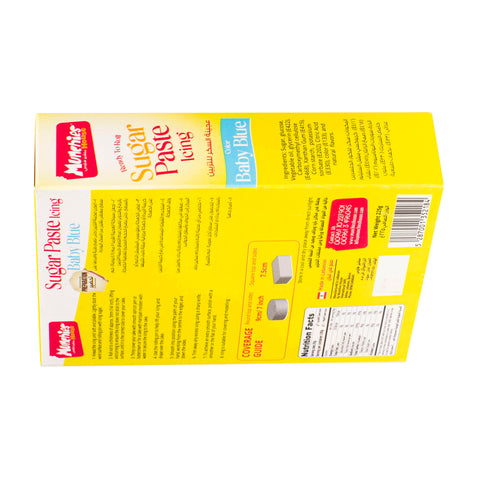 Sugar Paste Fondant Baby Blue - Perfect for Cake Decorating