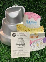 Wilton Topsy Turvy Cake Tin | Unique Tiered Design for Creative Baking