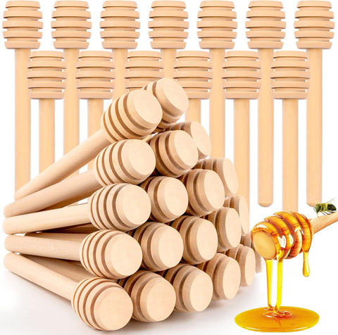 Wooden Honey Dipper, Honey Dipper Stick