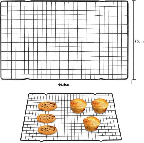 Cooling Rack Stainless Steel Baking Cooling Rack Oven Safe Grid Wire Rack for Cooking and Baking
