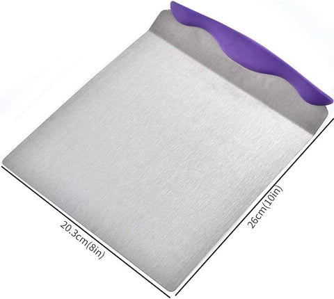 Stainless Steel Cake Lifter, 20.3x26cm, Rustproof, Ergonomic Design