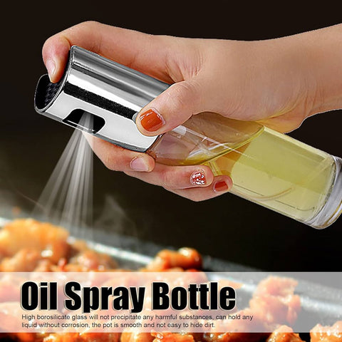 Olive Oil Sprayer For Cooking - Oil Mister Spray Bottle Glass Reusable