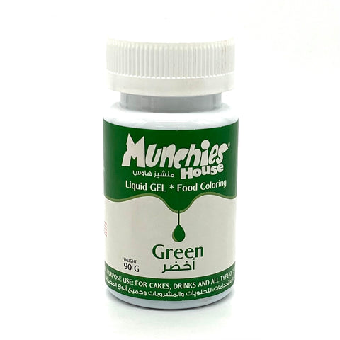Gel Food Coloring Green - Vibrant, Easy-Blend for Baking