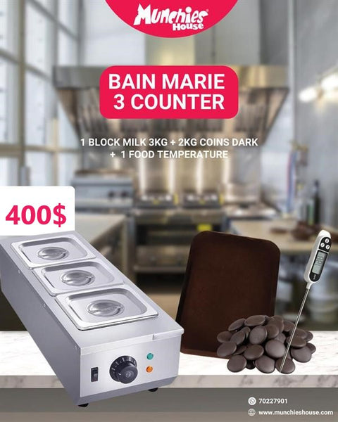 Exclusive Offer: Premium Chinese Bain Marie 3 Counter Maker – Authentic & Efficient