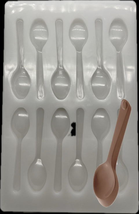 Spoon Shape PC Polycarbonate Chocolate Mold