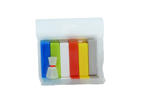 Plastic Pack of 6 Bag Clips - Available in several Size