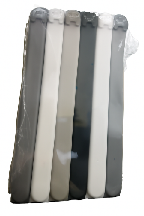 Plastic Pack of 6 Bag Clips - Available in several Size