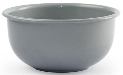Plastic Salad Bowl With Rim 17.5cm-Available in several colors