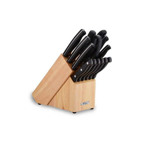 Classic Knife Set 14pcs with Wooden Stand-Dorsch